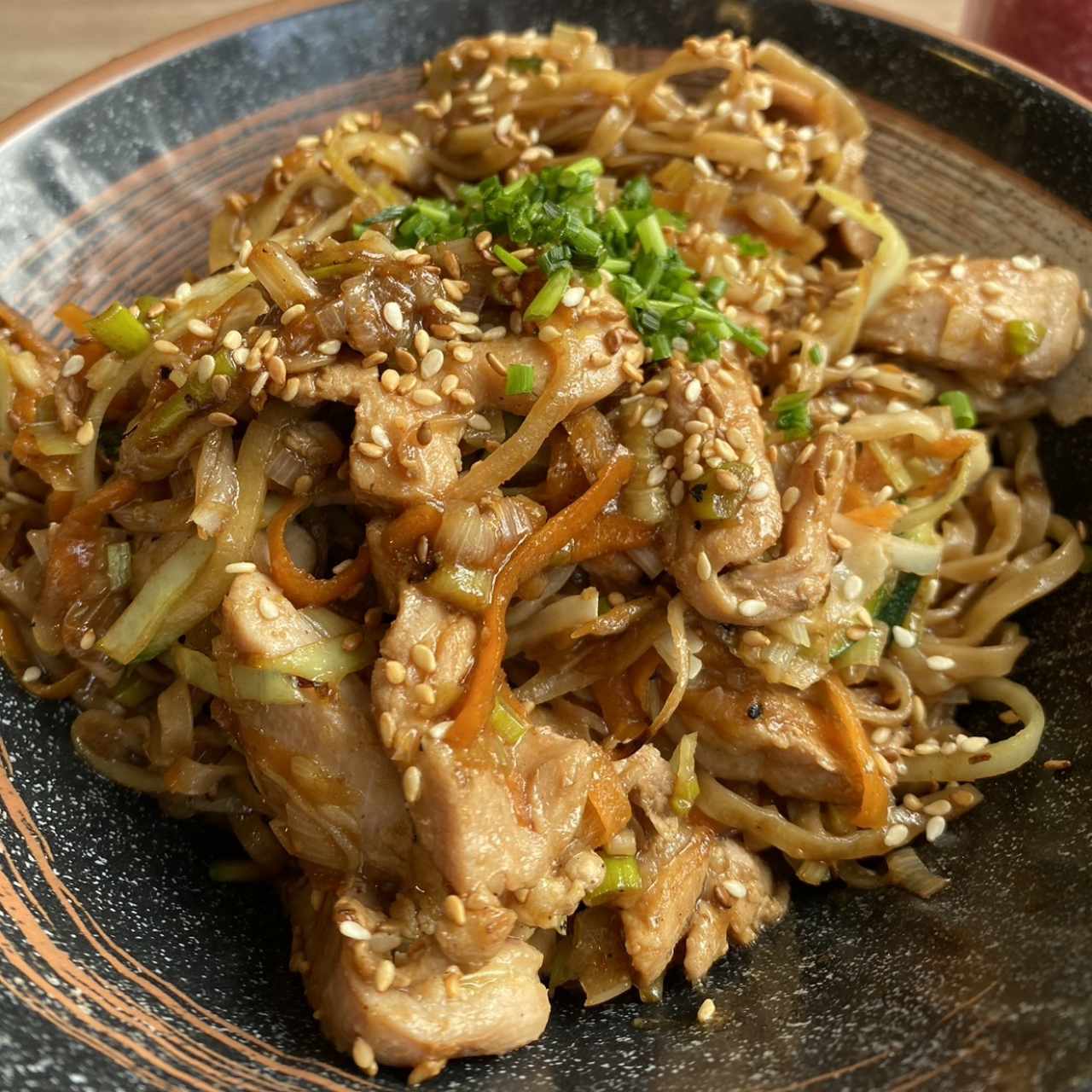 Yakisona de pollo