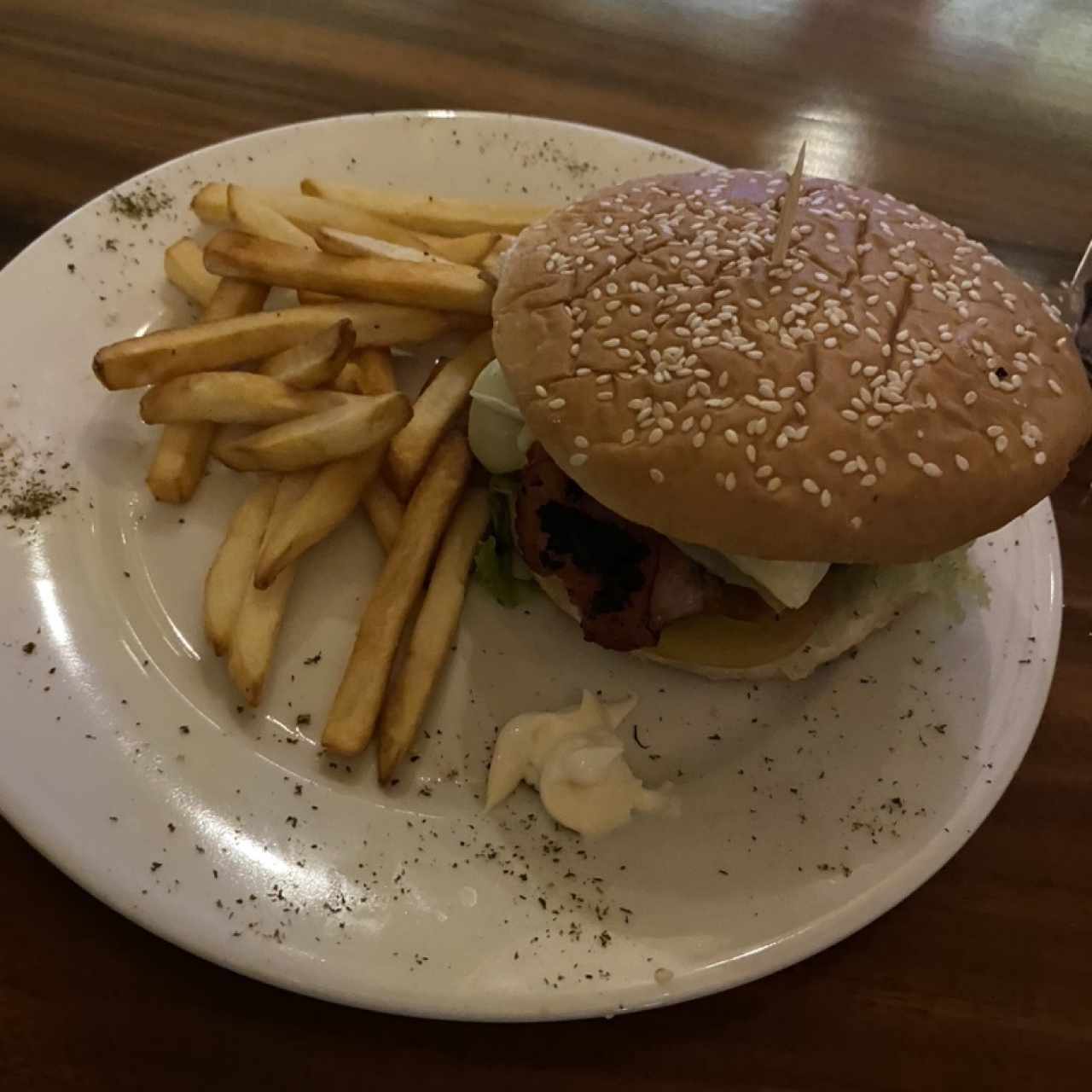 Hamburguesa simple