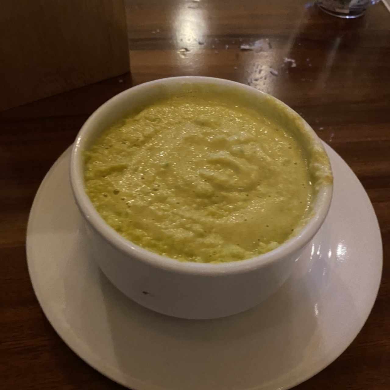 Crema de pollo