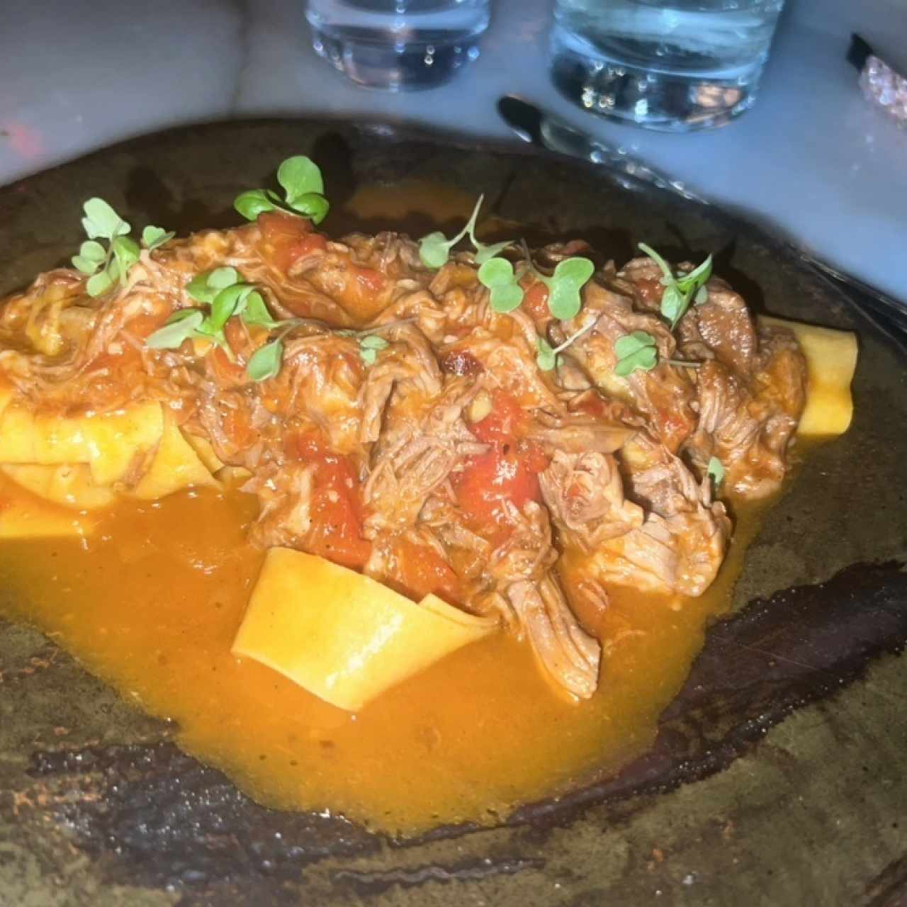 Pappardelle de cordero