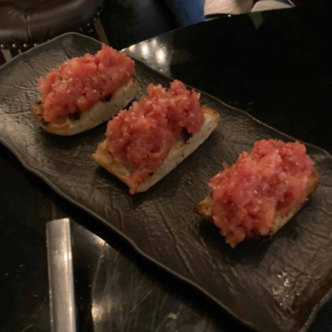 Pan con tomate