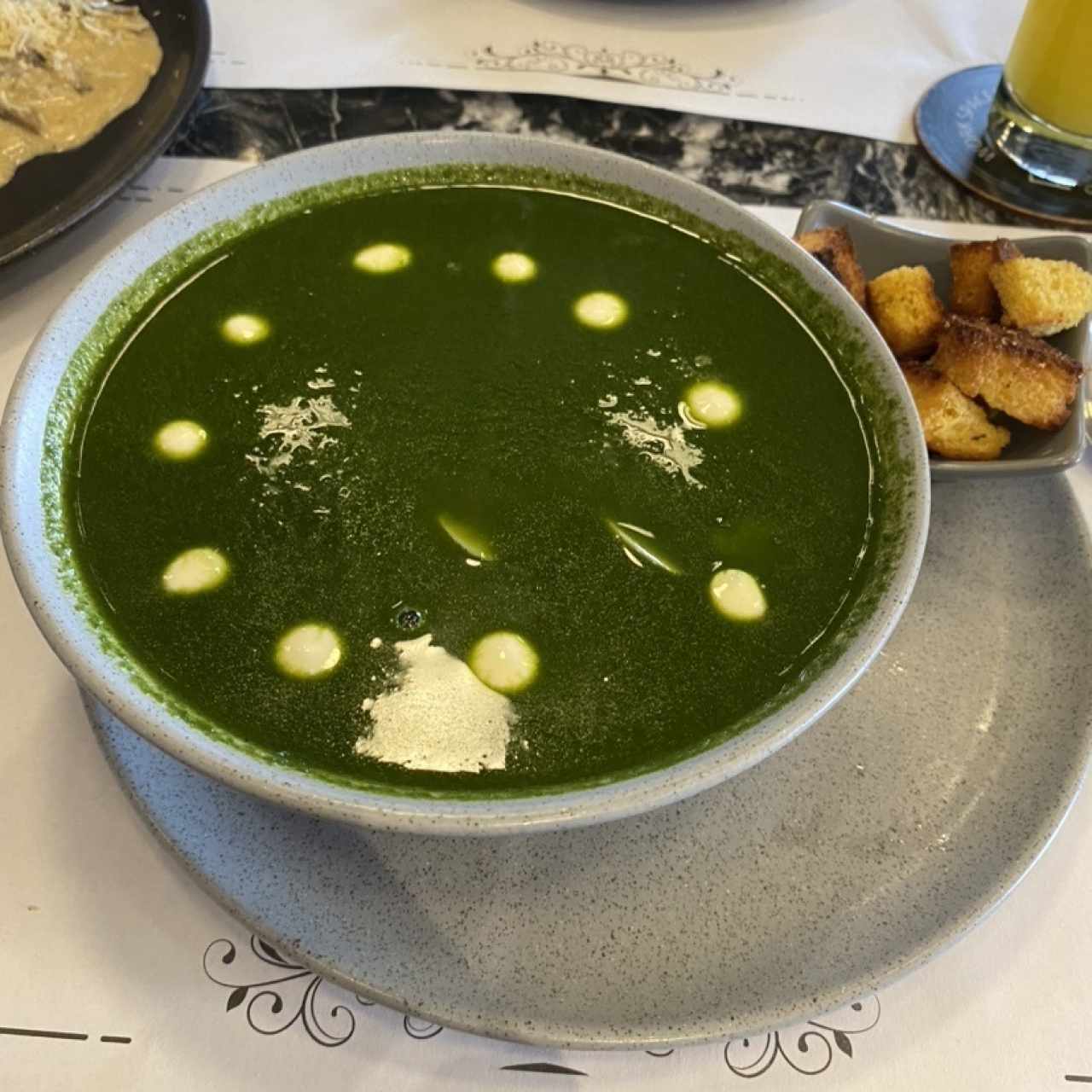 Crema espinacas