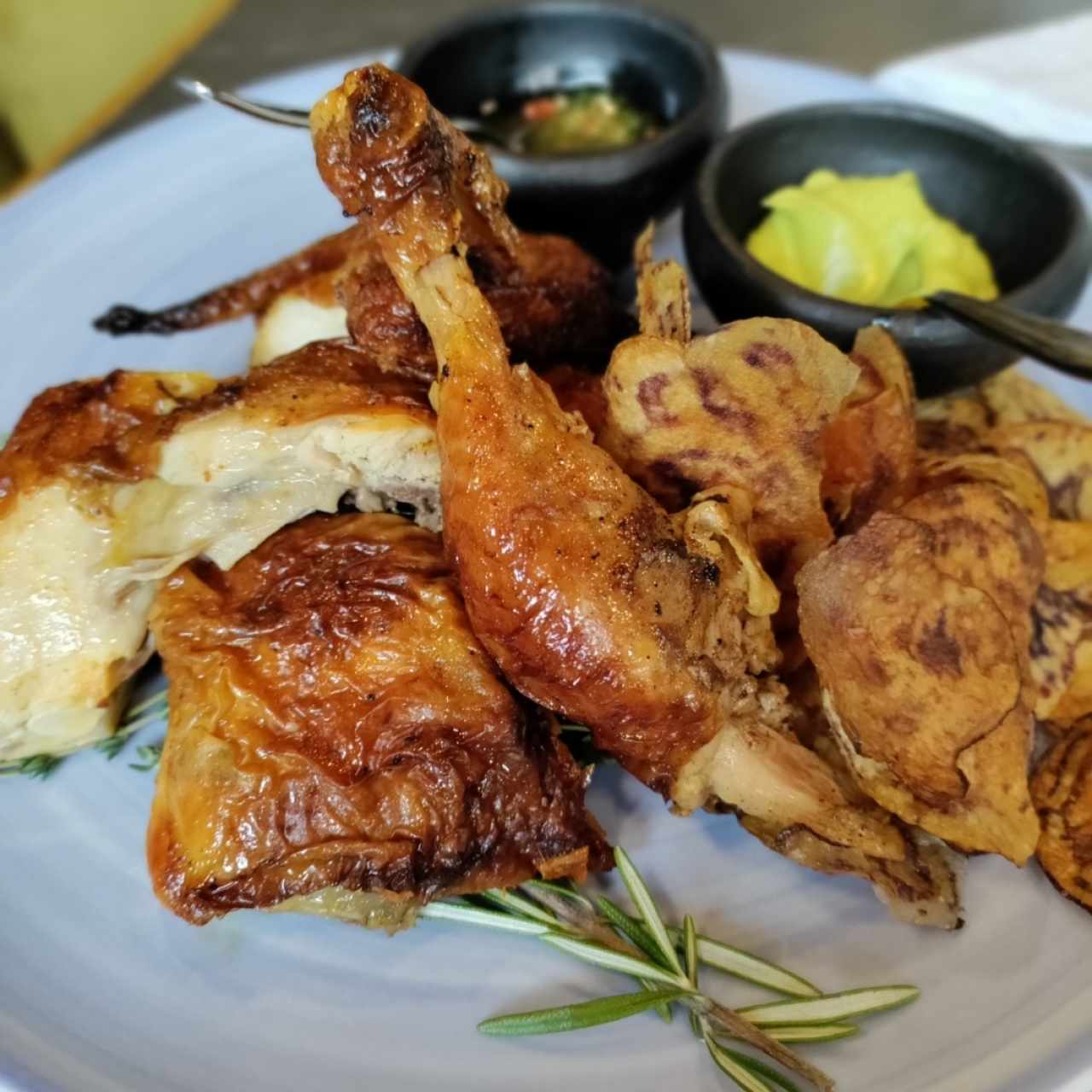 Pollo al horno 