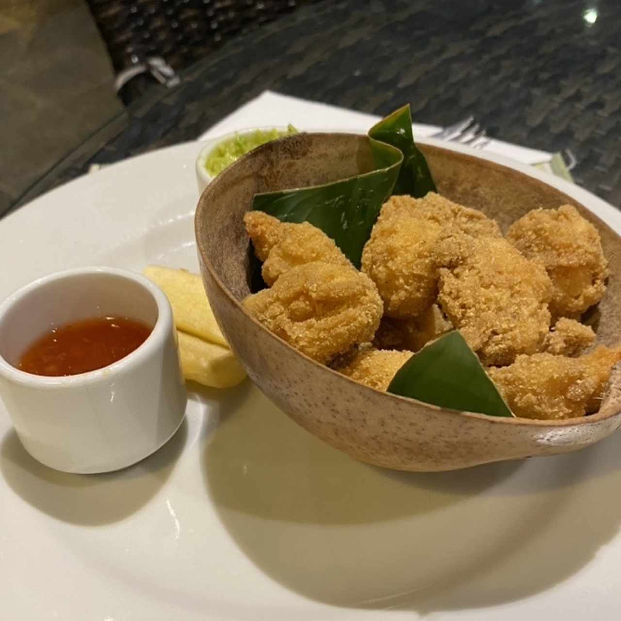 Camarones apanados