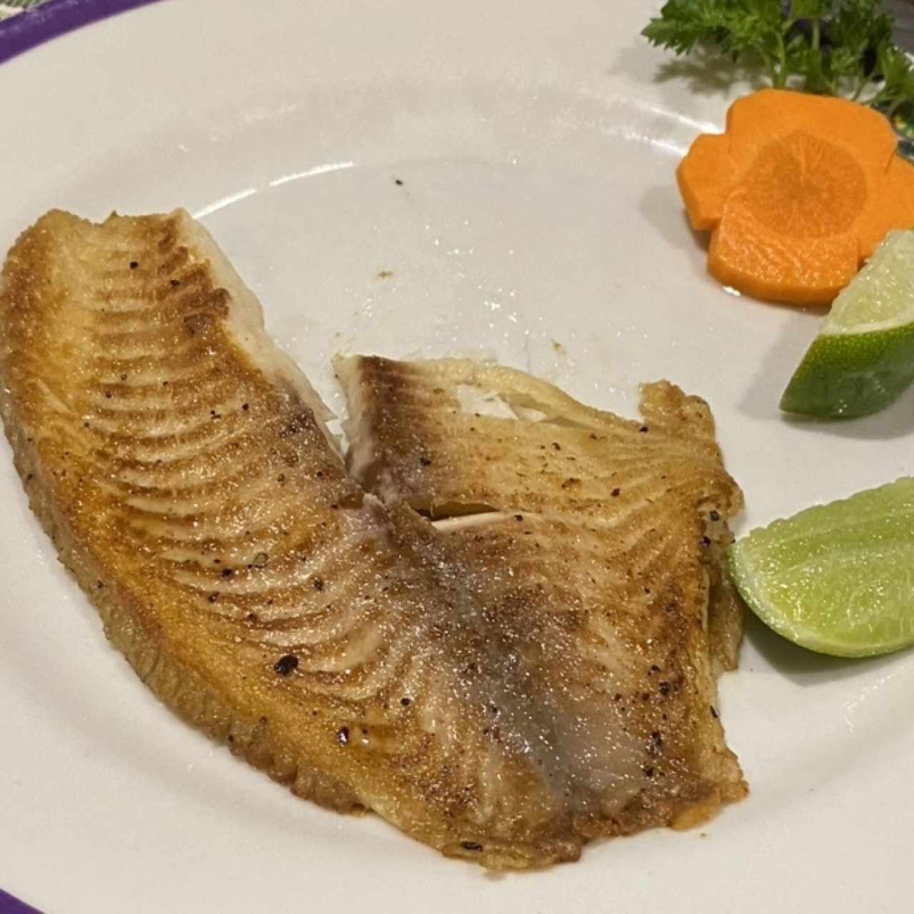 Tilapia a la plancha