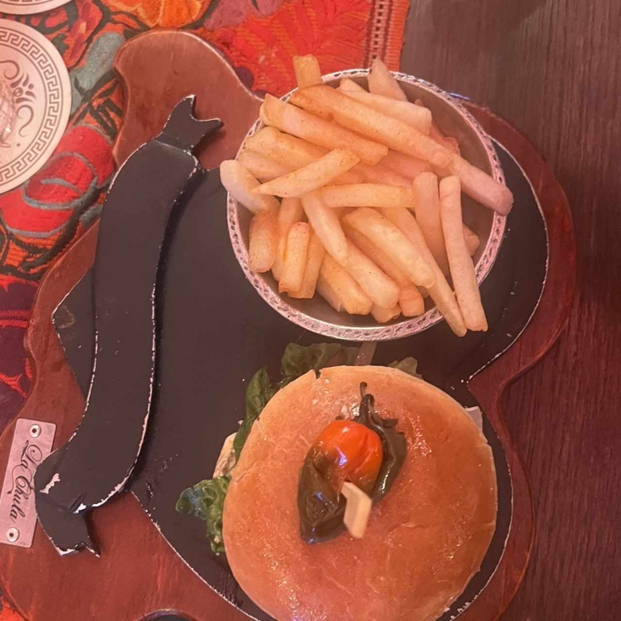Hamburguesa la chula 