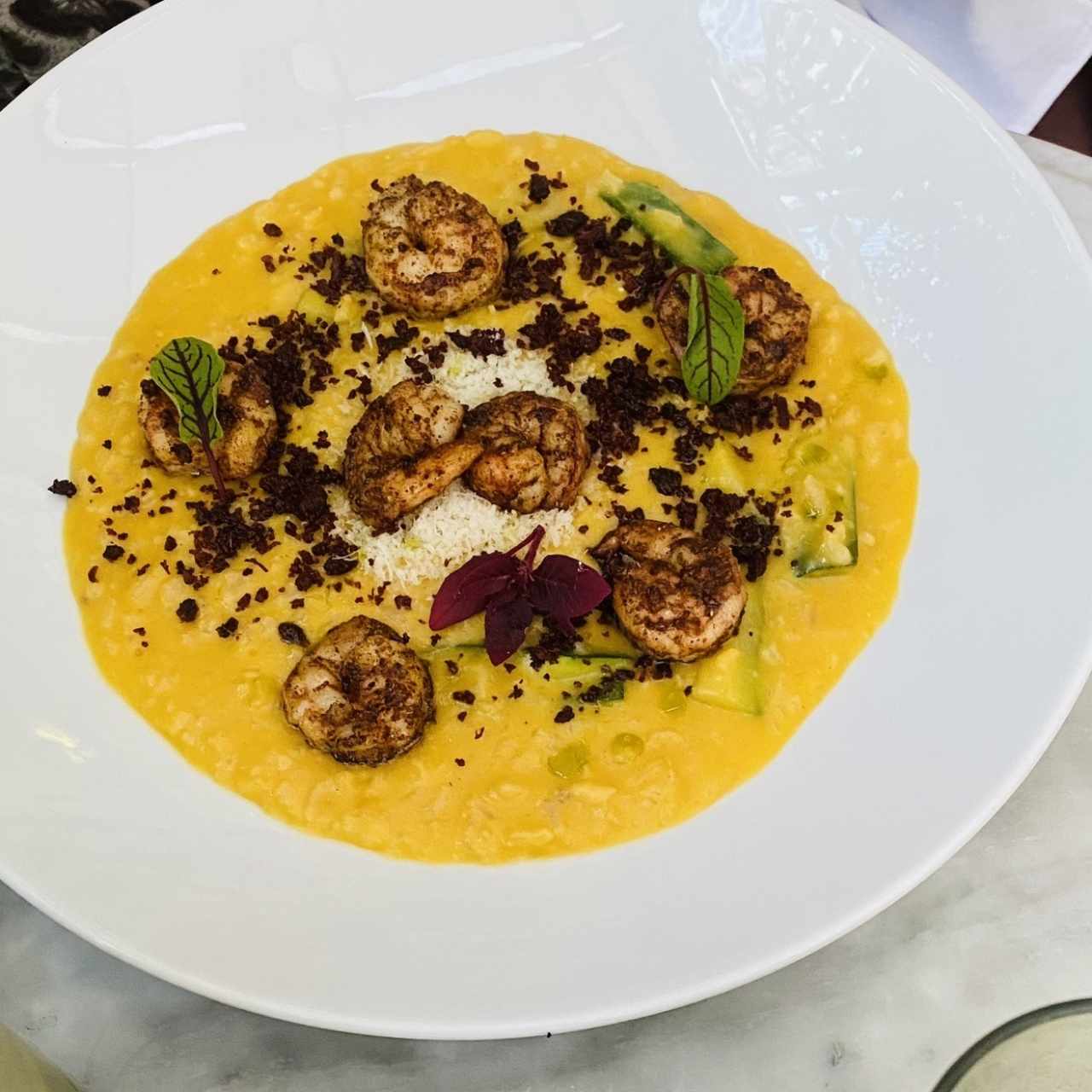 Pumpkin risotto 