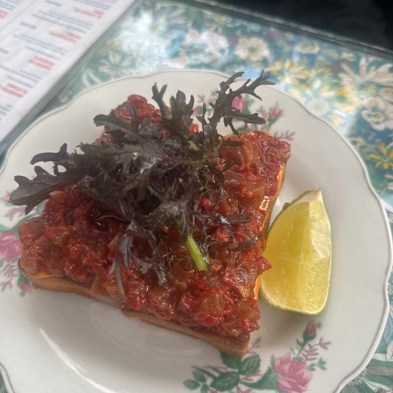 Tostada del dandi