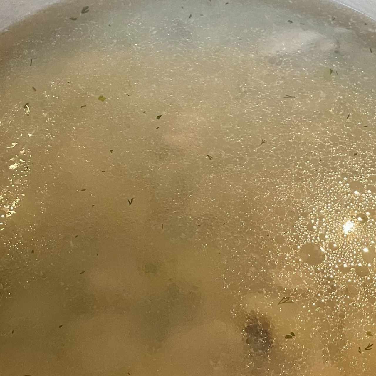 Caldo de pollo