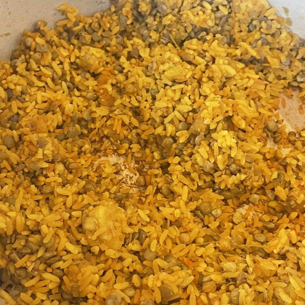 Arroz con lentejas