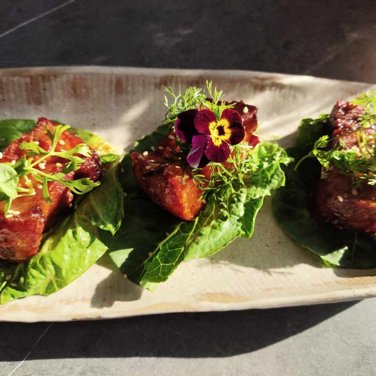 Tacos pork belly