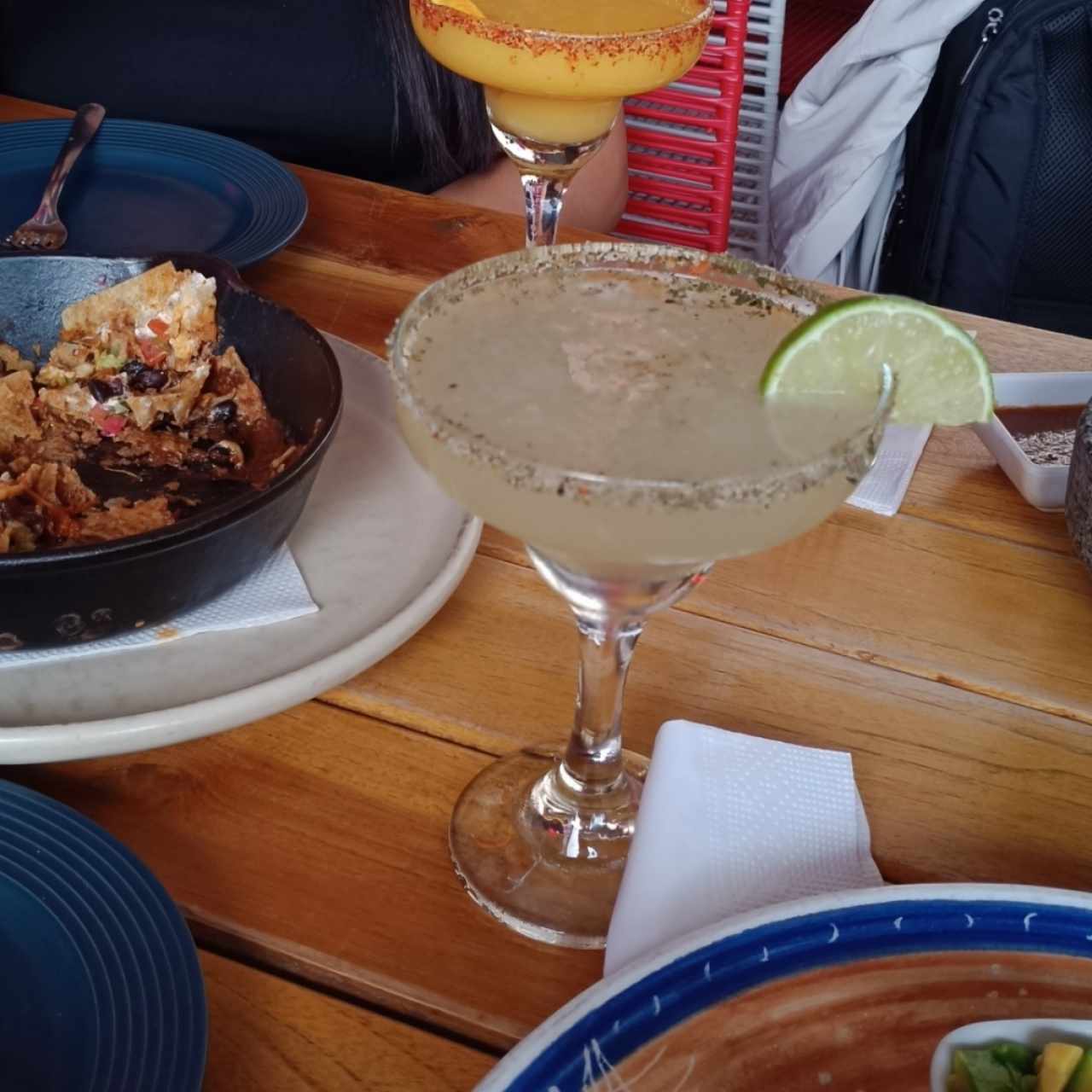 margarita clásica con picante tajin