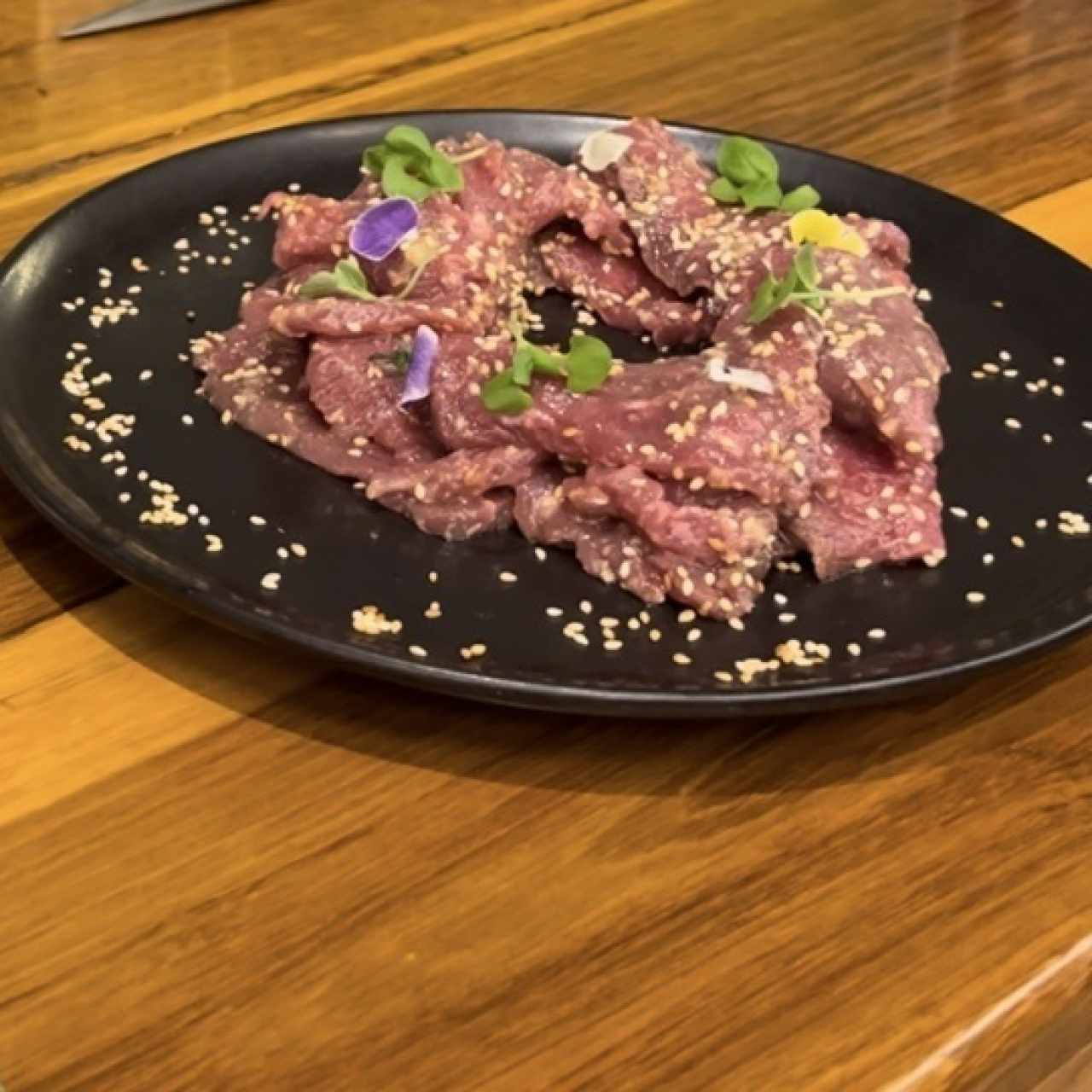 Beef marinado