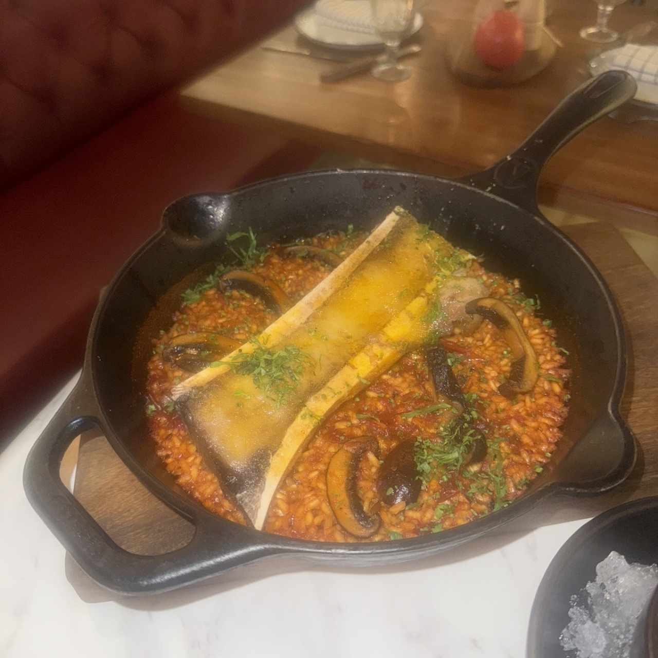 Arroz de tuetano 