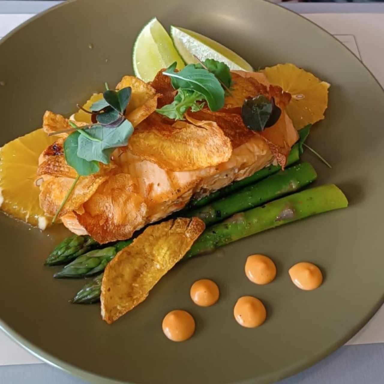 Salmón a la Naranja 