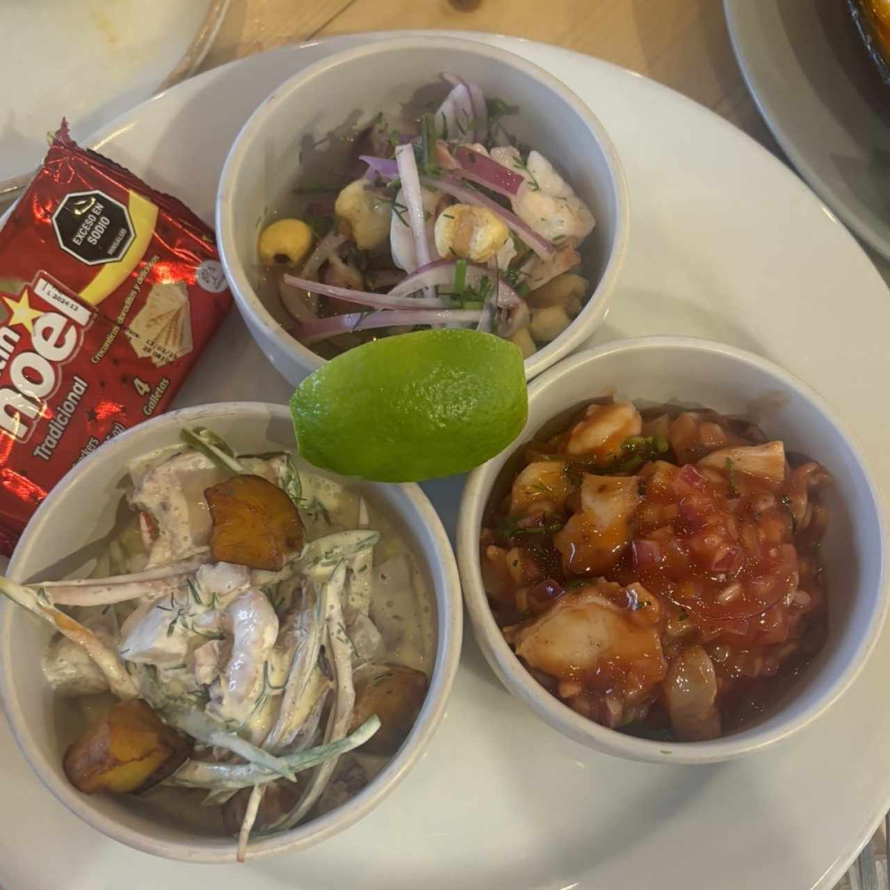 TRILOGIA DE CEVICHES 