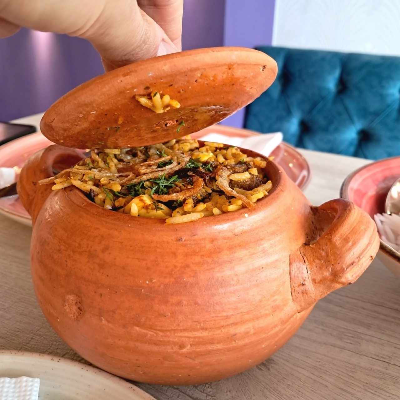 Lamb biryani