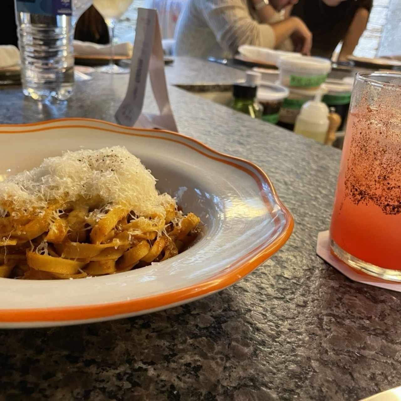 Pastas a la bolognesa