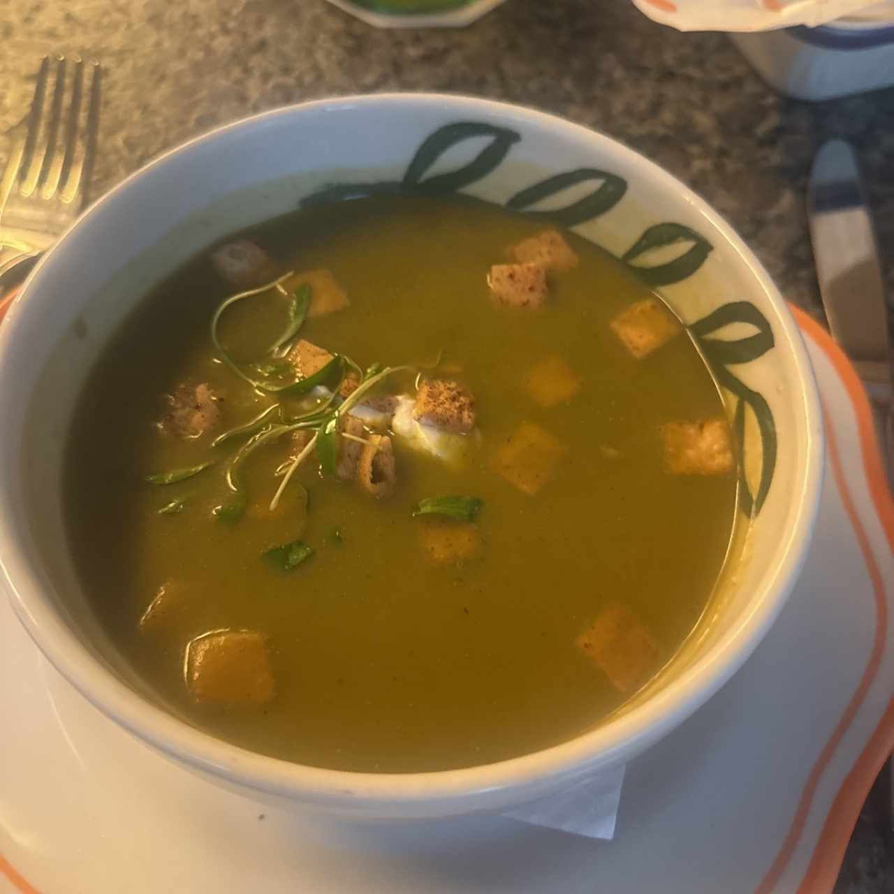Crema de alcachofa 