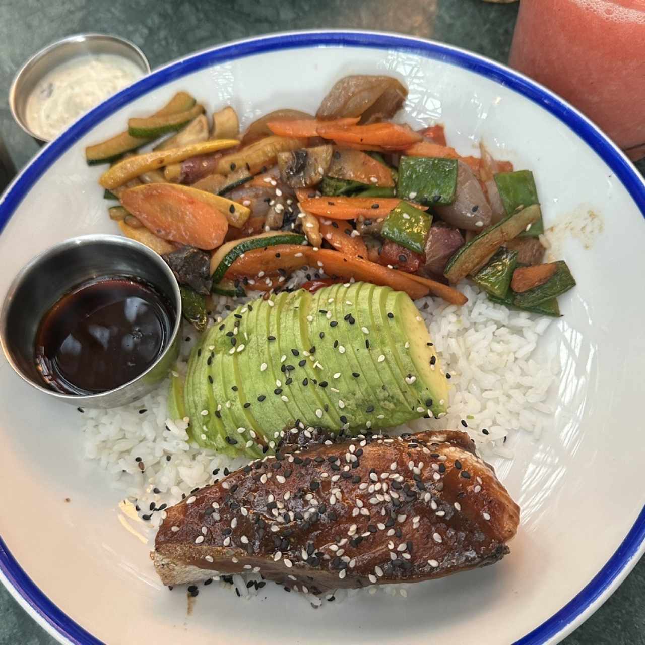 Bowl de salmón 
