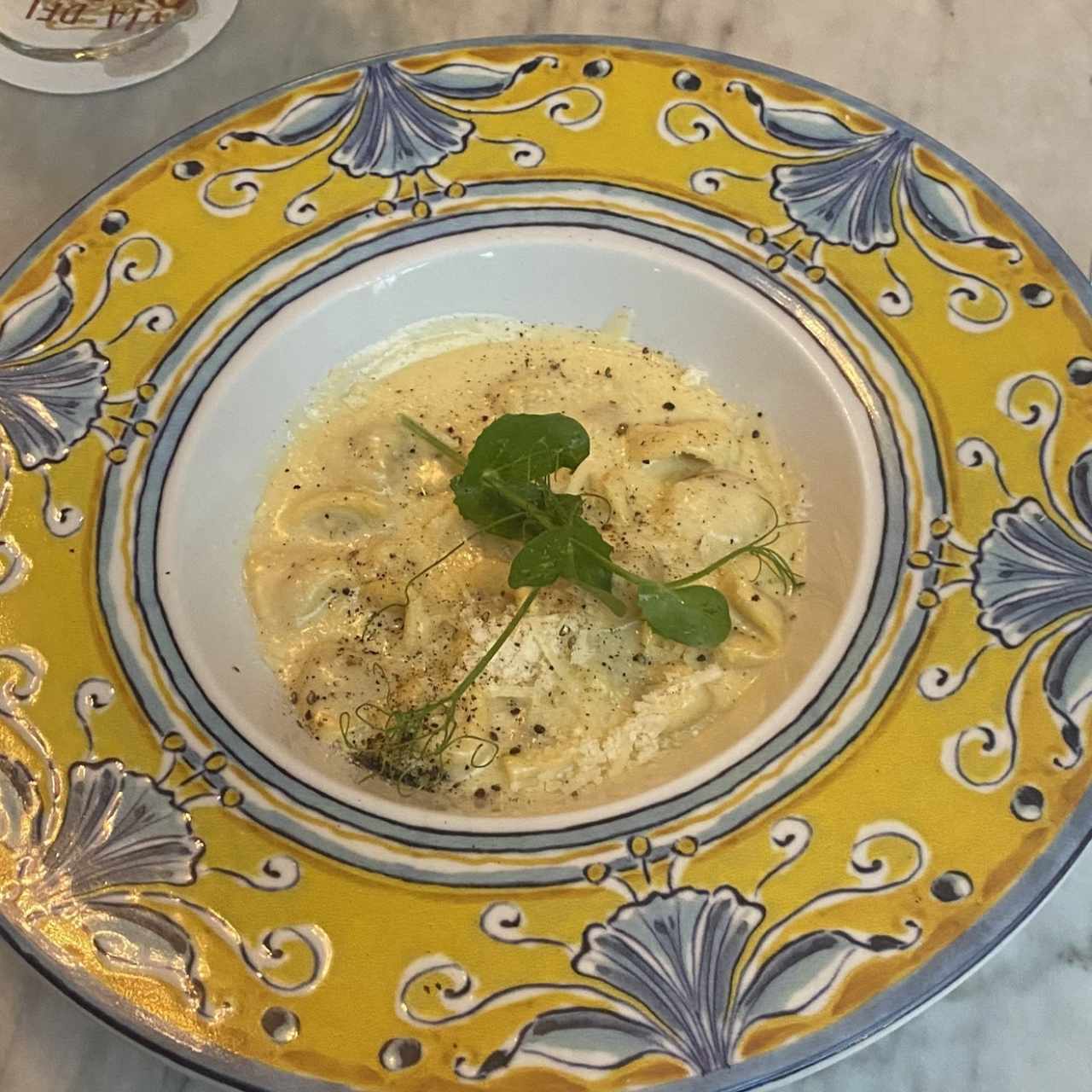 Tortelloni alle Cacio e Pepe