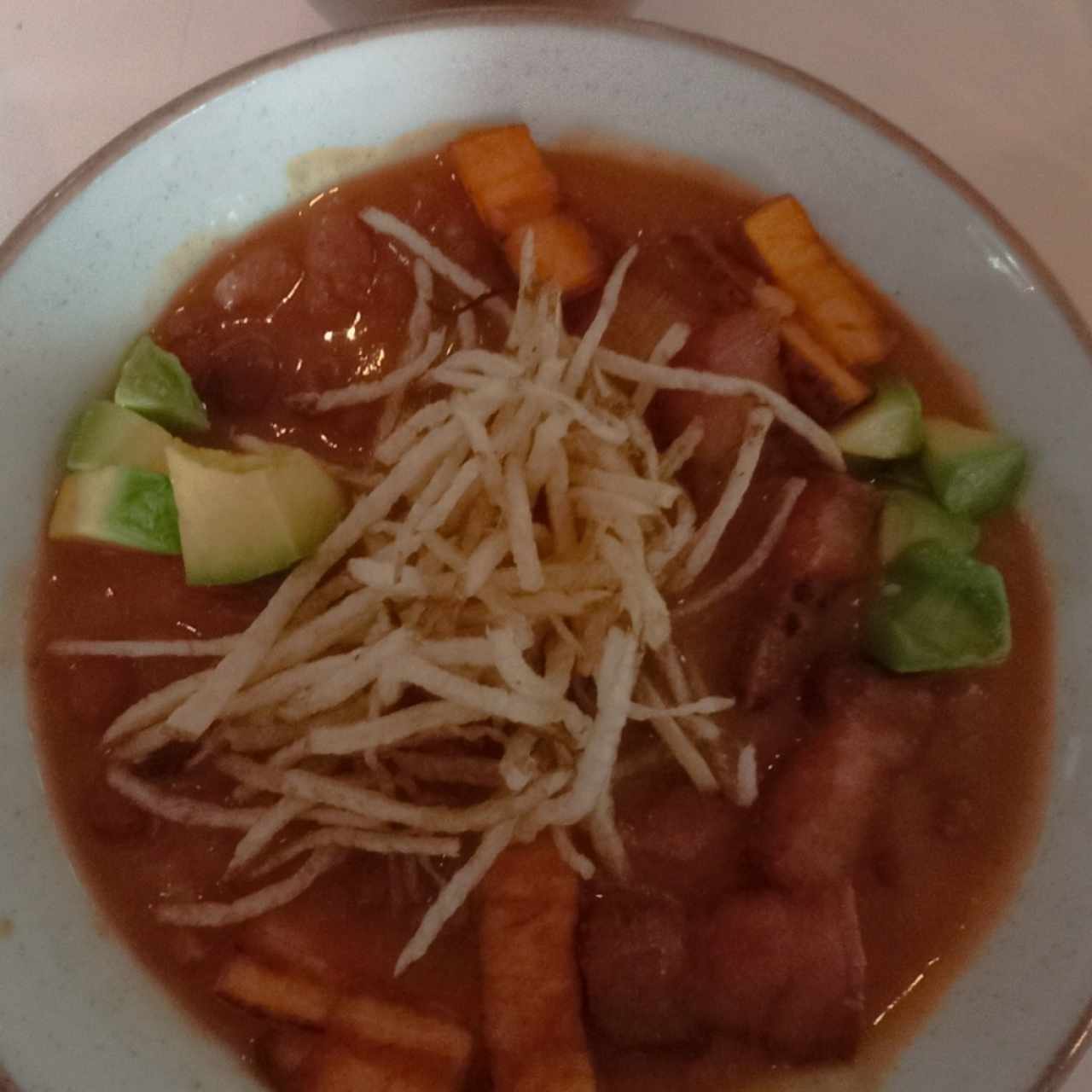 cazuela de frijoles.