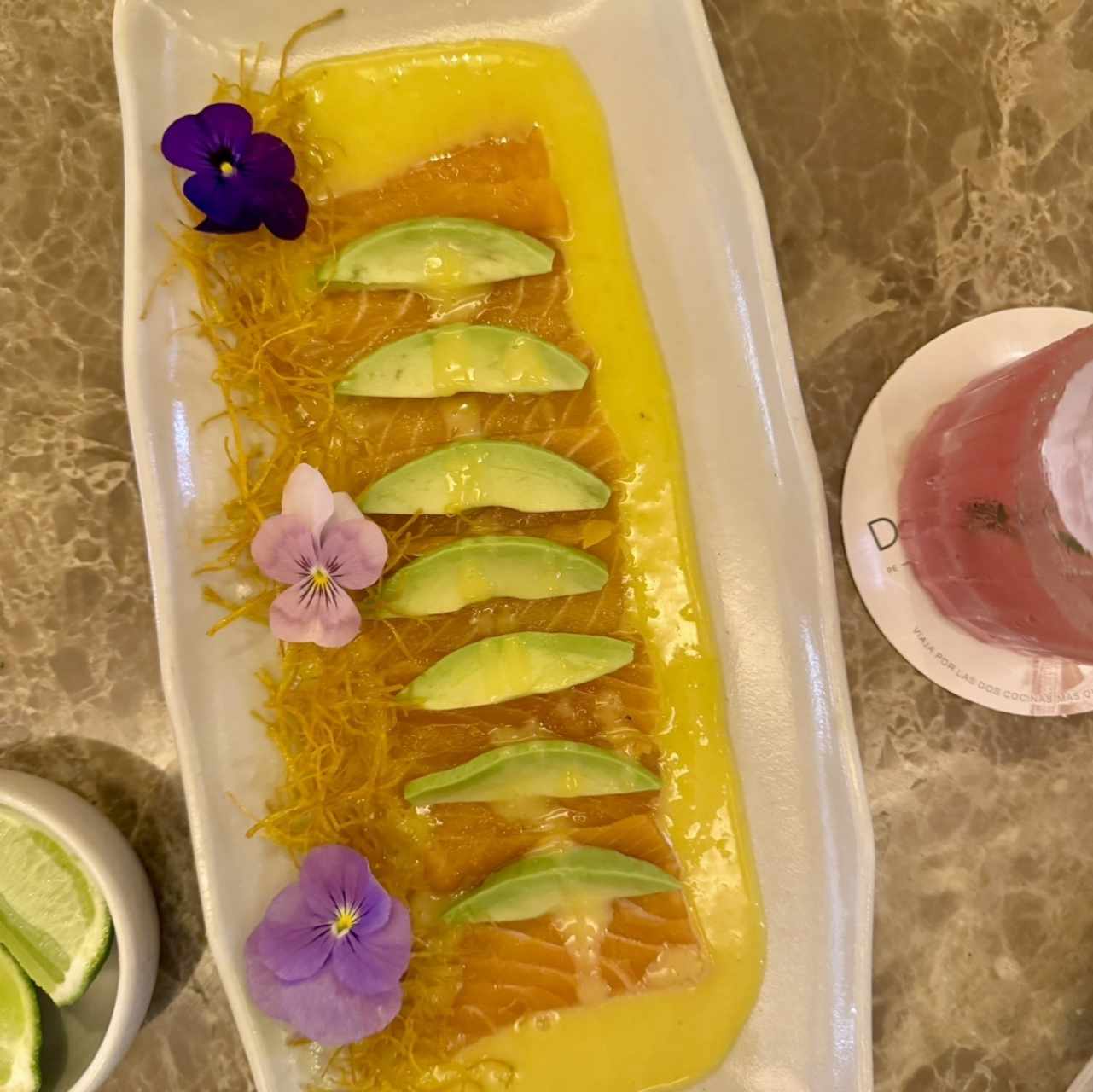 Tiraditos Salmon