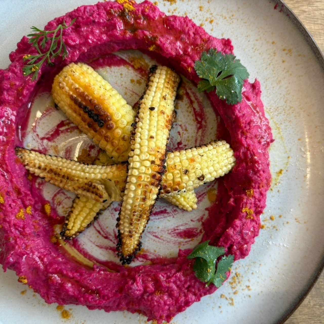 Hummus remolacha 