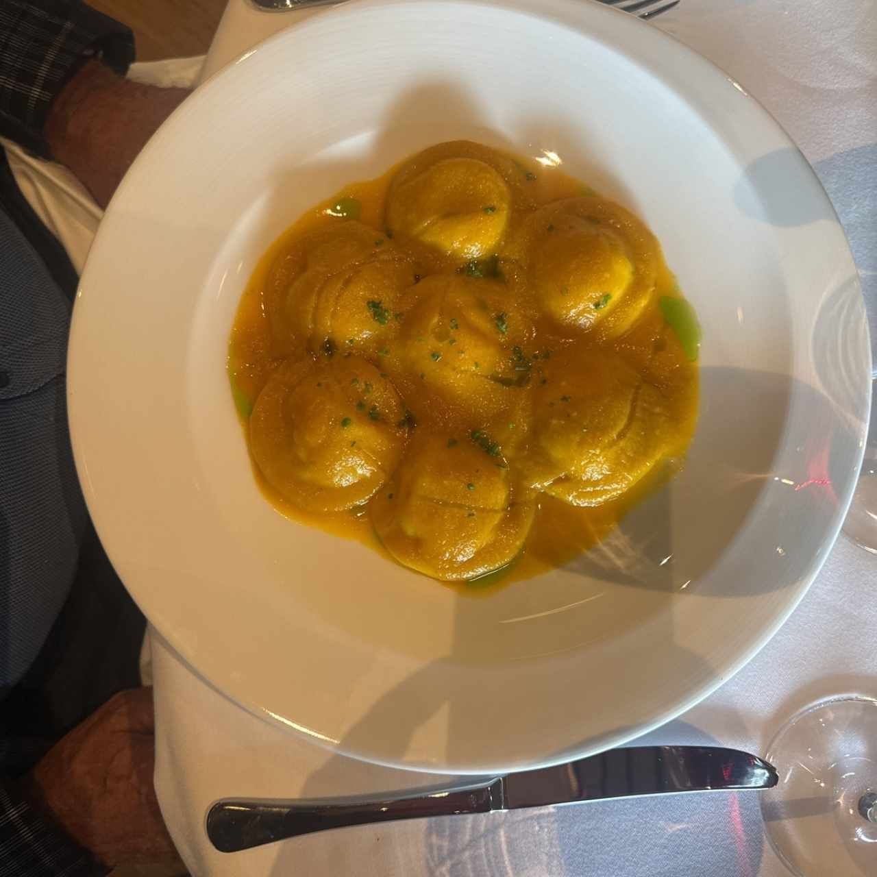 Raviolis gamba