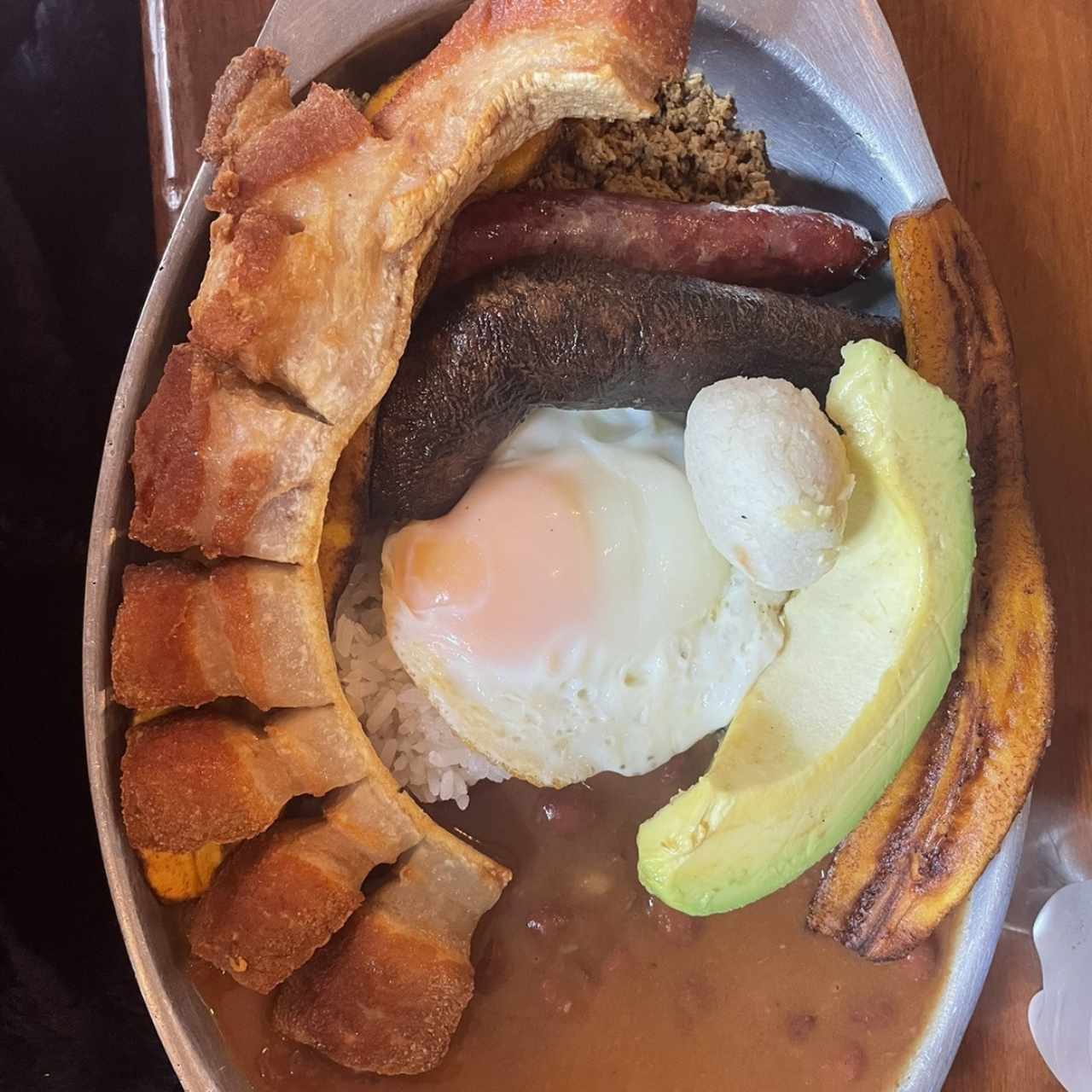 Bandeja Paisa completa