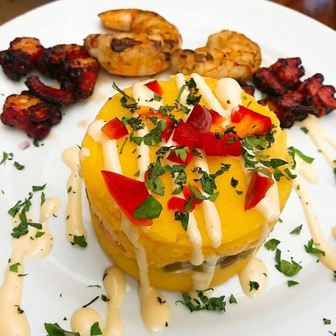 causa limeña de pulpo