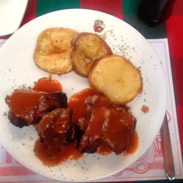 Costillitas bbq