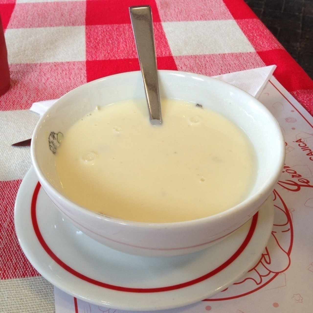 crema de pollo con champiñones