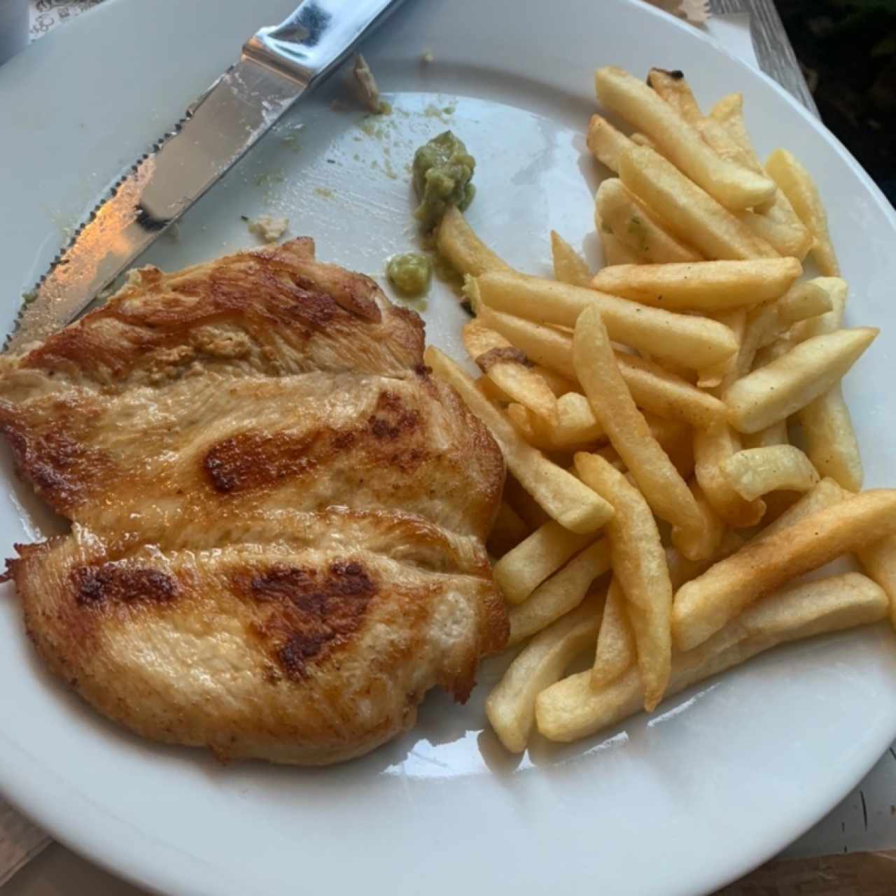 Pollo a la plancha