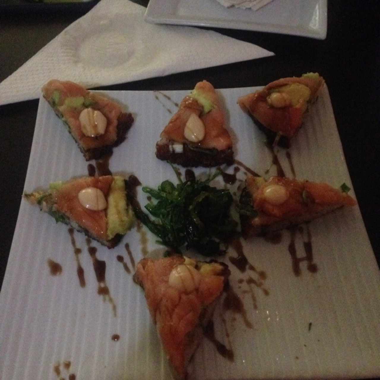 sushi pizza