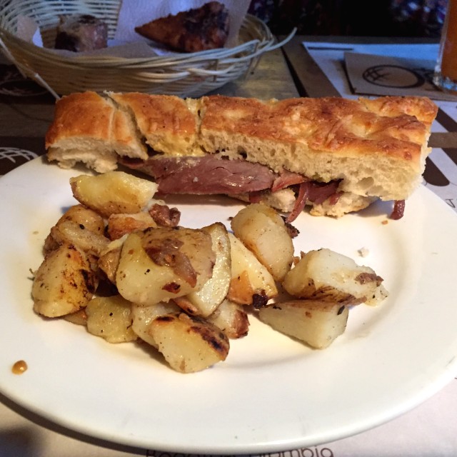Sanduche de Roastbeef (medio)