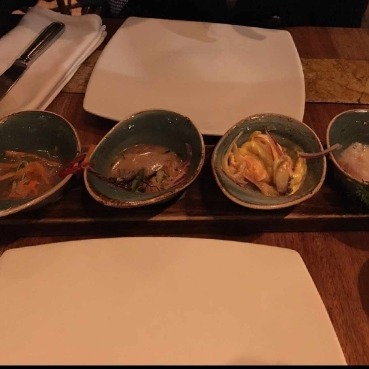 degustación de cebiches