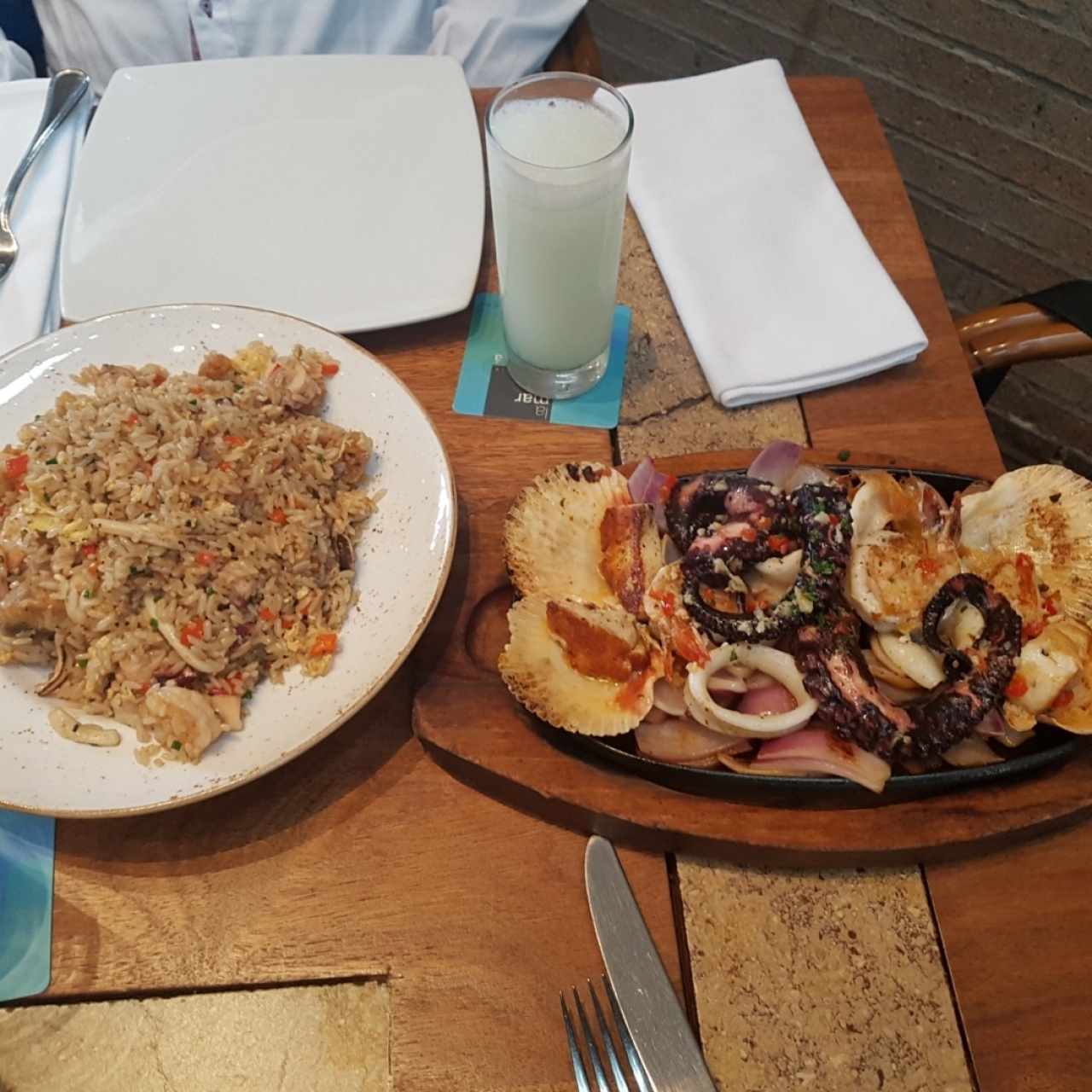 parrilla de mariscos