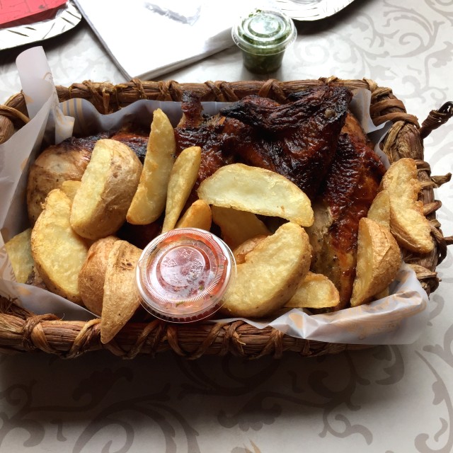 Pollo asado (1/4)