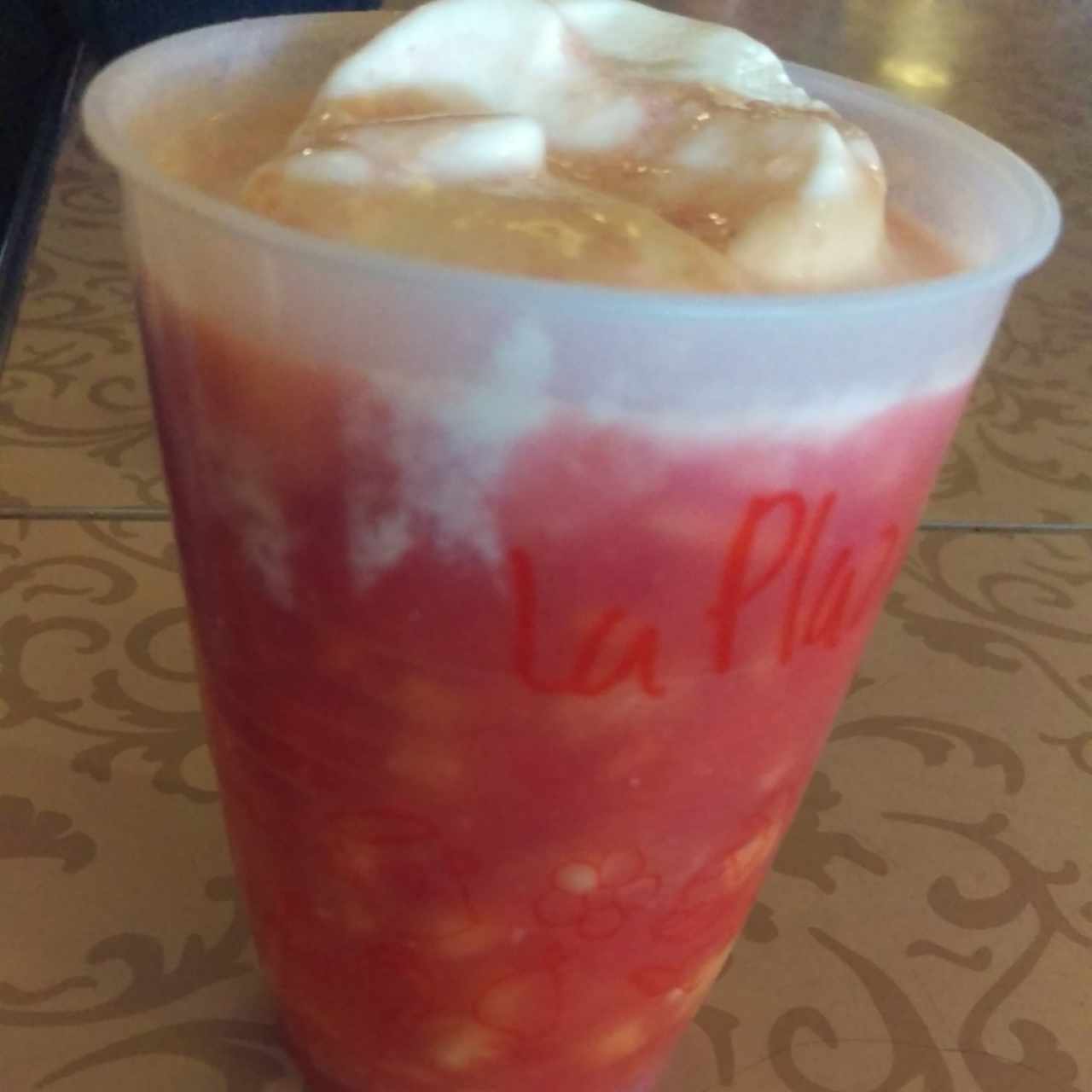 Salpicón con helado