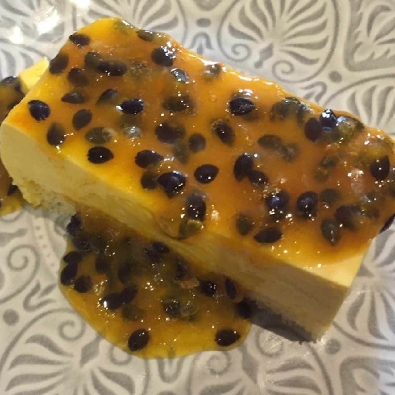 Postre maracuyá