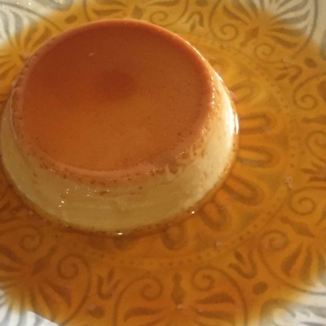 Flan caramelo