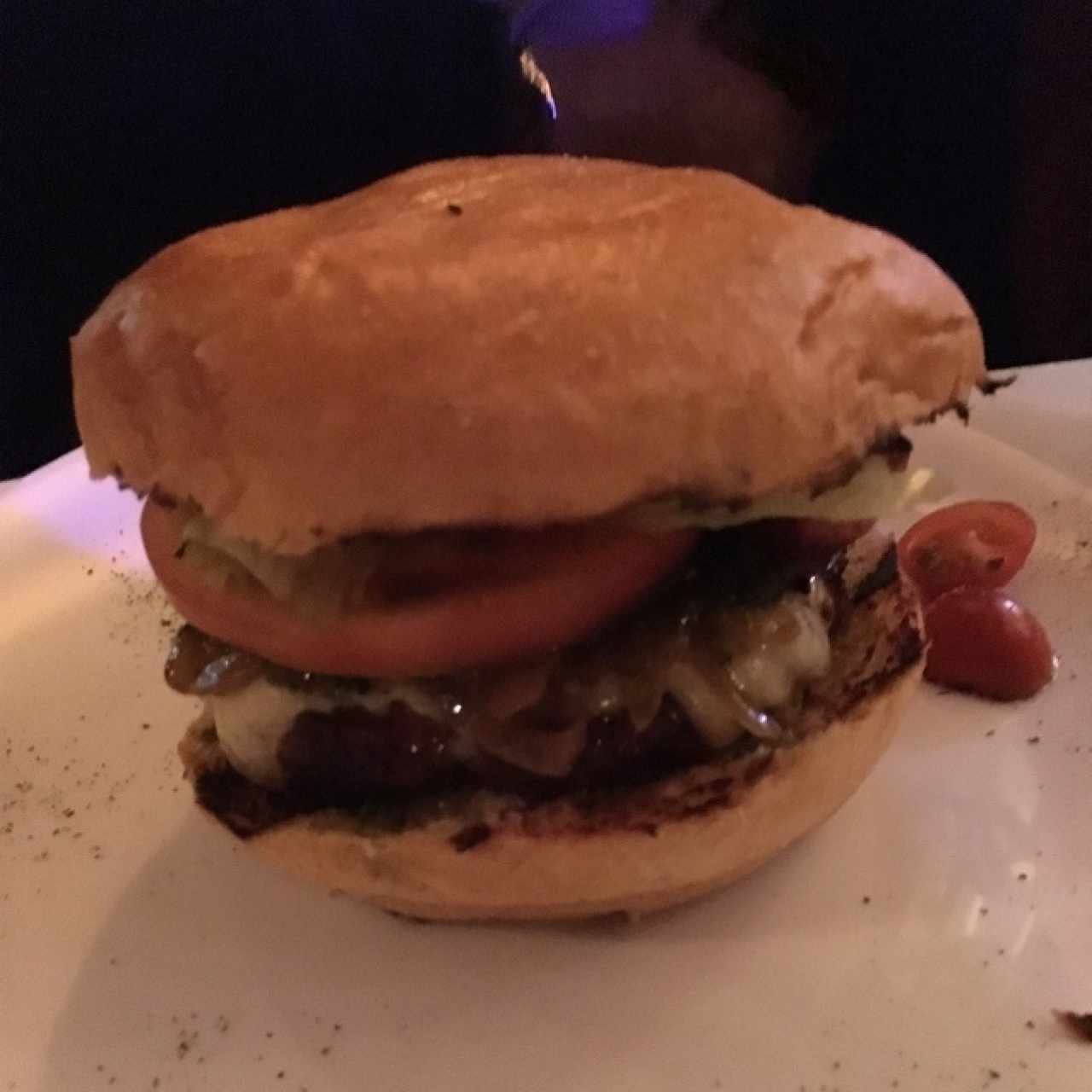 hamburguesa de la casa