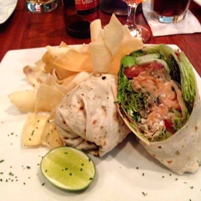 Wrap de Salmon Ahumado