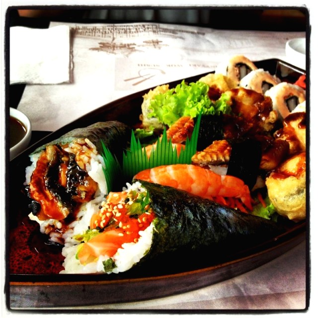 Sushi para dos.