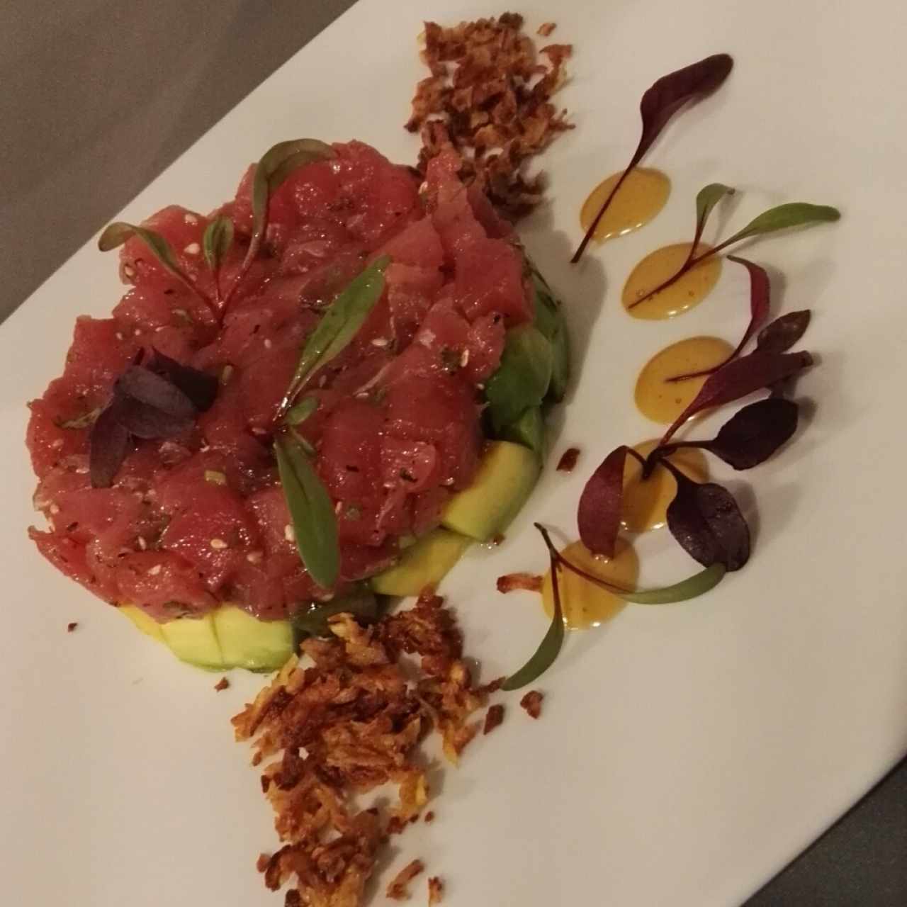 tartar de atún