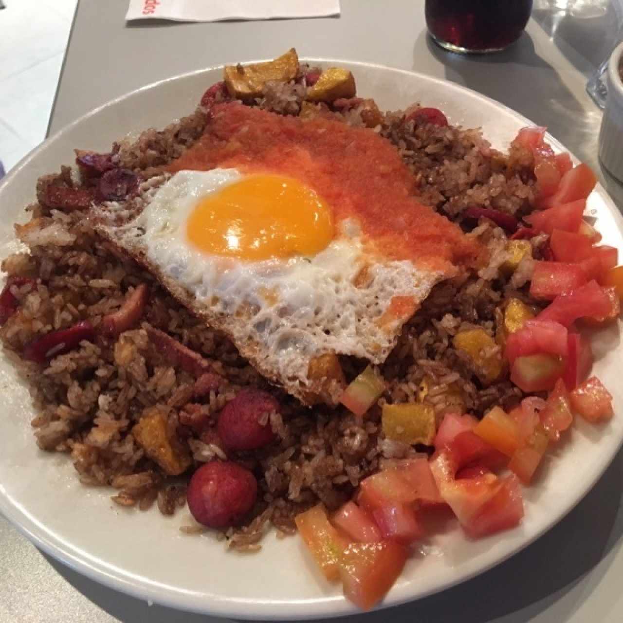 calentado tostado