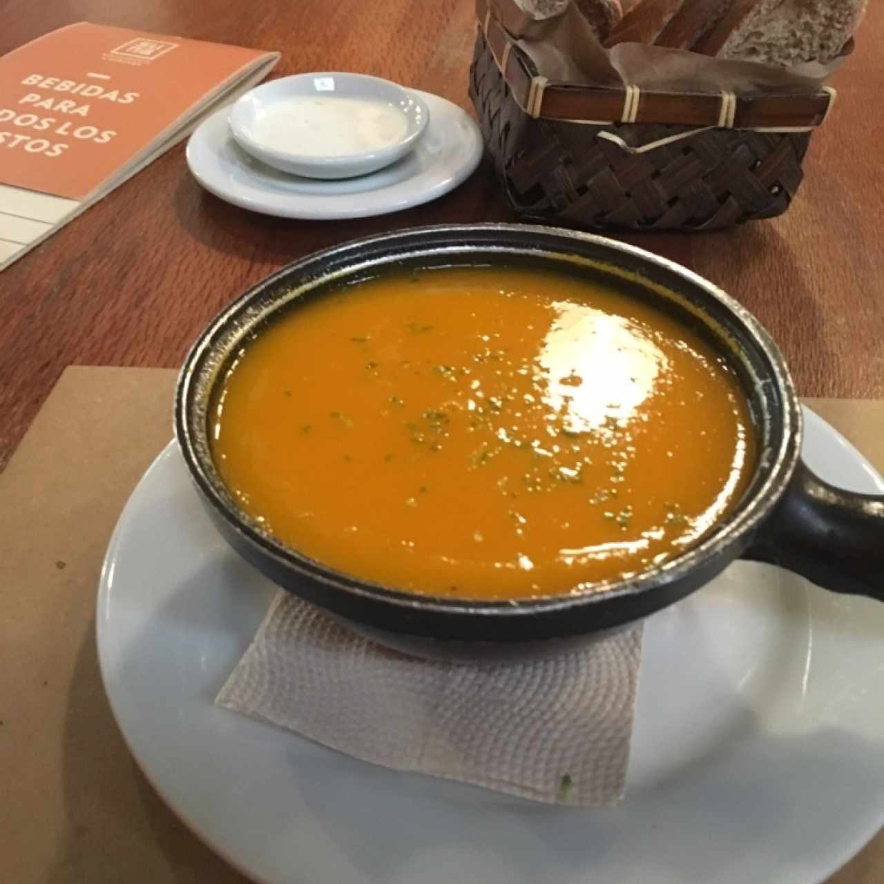 Sopa de zanahoria 