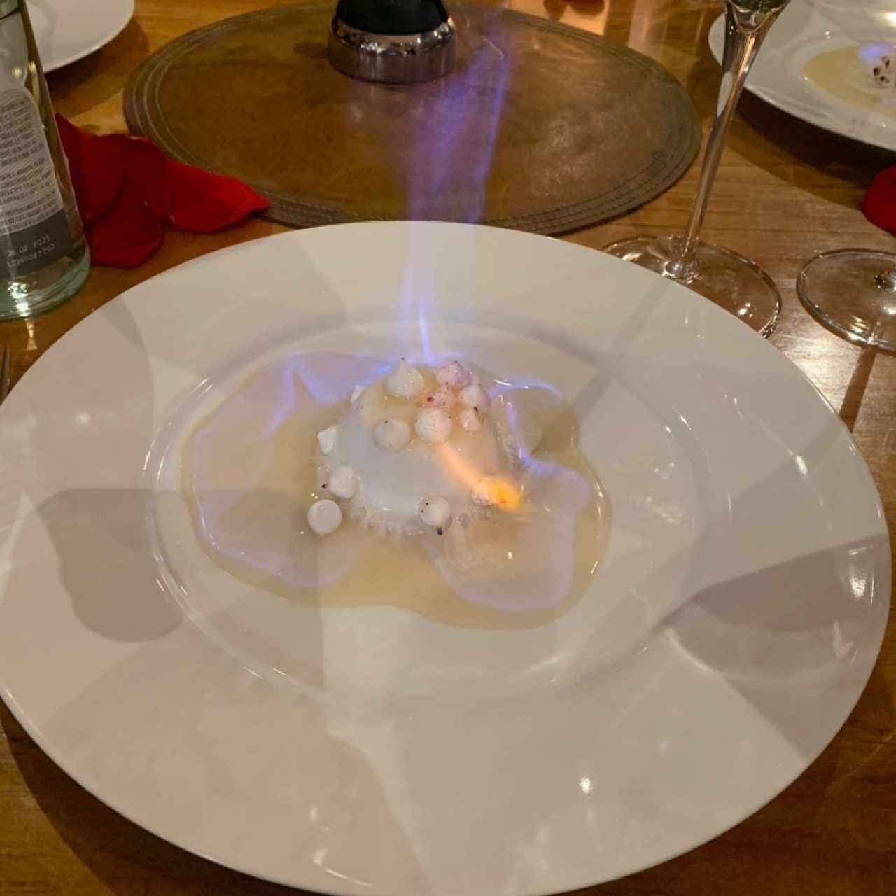 Postre de esferas