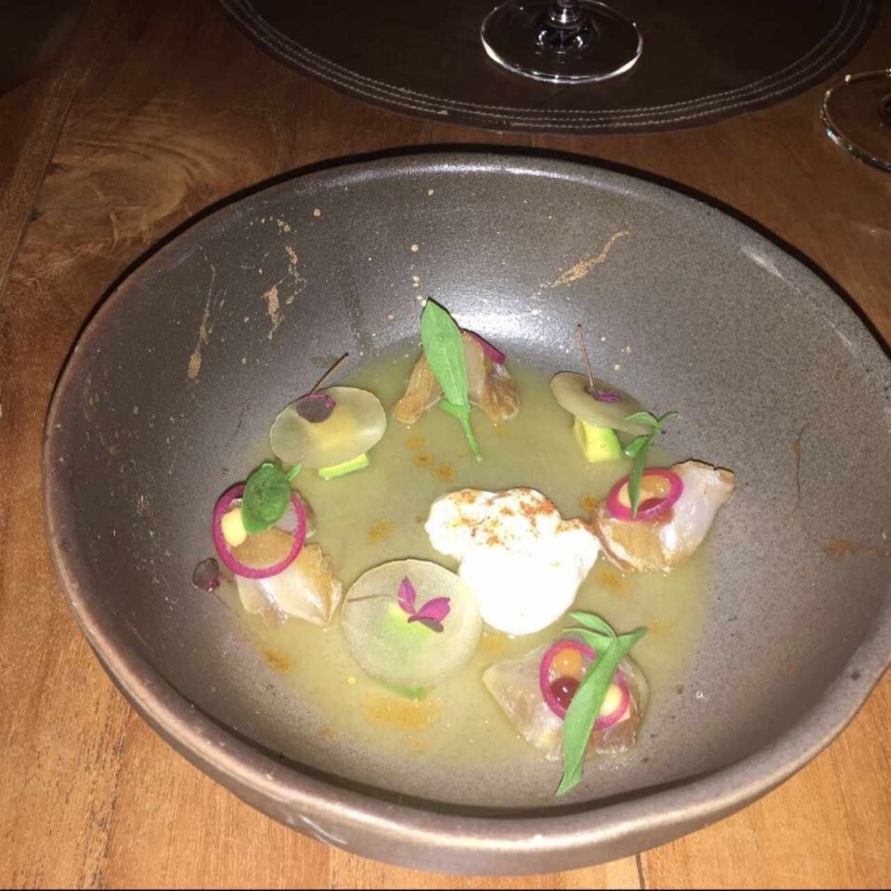 ceviche de scallops